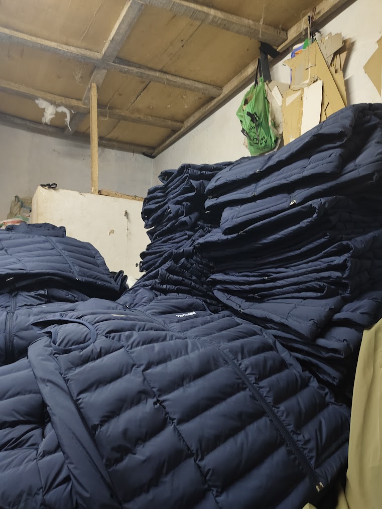 Gudang puffer siap kirim